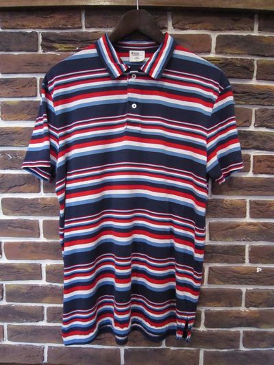 POLO BY RALPH LAUREN(t[)S/S BORDER POLO SHIRTS