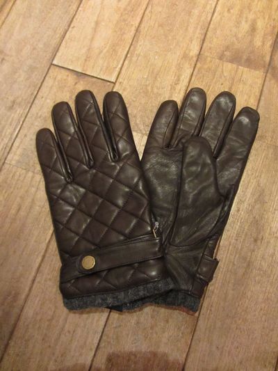 POLO BY RALPH LAUREN(| t[)ALL LEATHER QUILTING GLOVE(LeBOU[O[u)