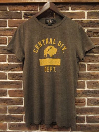 RRL (_uA[G)CENTRAL DIVISION TEE SHIRTS(OtBbNTVc)