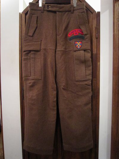 RUGBY(Or[)M-65 TYPE WOOL PANTS(E[pc)