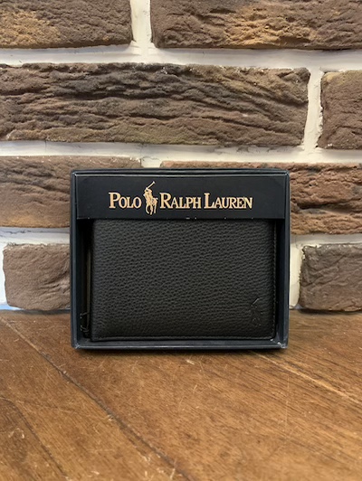 POLO RALPH LAUREN(t[)CPEBBLED LEATHER WALLET W/LICENCE HOLDER(܂背U[EHbg)