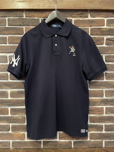POLO RALPH LAUREN(t[)hLIMITED EDITIONh POLO BEAR POLO SHIRTShNY YANKEES
