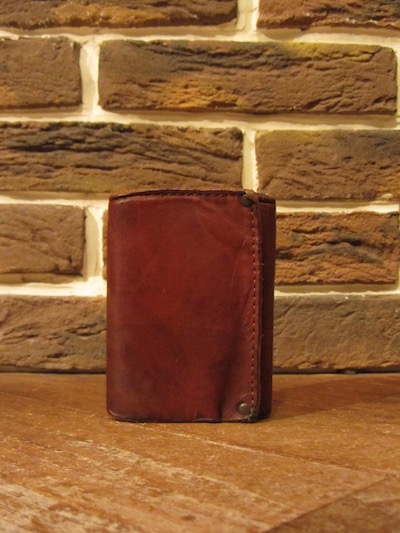 RRL (_uA[G)TRIFOLD LEATHER WALLEThMADE IN ITALYh(3܂背U[EHbg)