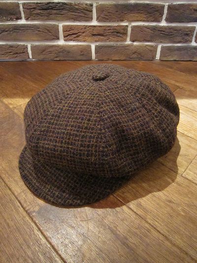 NEW YORK HAT(ニューヨークハット)WOOL CASQUETTE”SQUARE SPITFIRE”(ウールキャスケット)