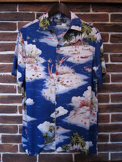 POLO BY RALPH LAUREN(�����t���[����)S/S HAWAIIAN SHIRTS(�n���C�A���V���c)