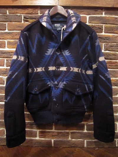 POLO BY RALPH LAUREN(�|�� �����t���[����)A-1 STYLE WOOL JACKET(�E�[���W���P�b�g)