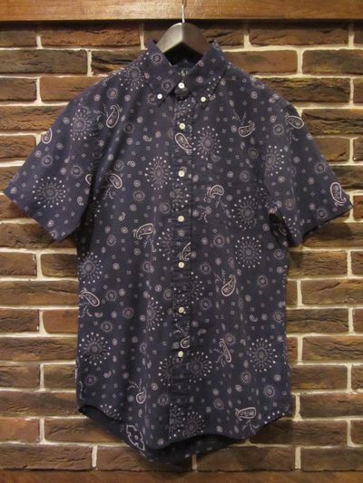 POLO BY RALPH LAUREN(�|�� �����t���[����)S/S PAISLEY B.D SHIRTS(�����y�C�Y���[�V���c)