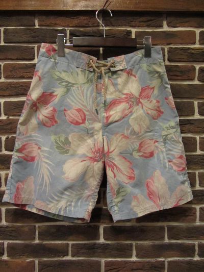 RALPH LAUREN(�|�� �����t���[����)HIBISCUS SWIM SHORTS(�n�C�r�X�J�X���X�C���V���[�c)