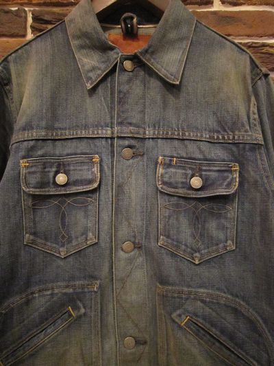 福男 RRL デニムジャケット RRL等の通販サイト【RHYTHM】RRL(ダブルアールエル) DENIM JACKET