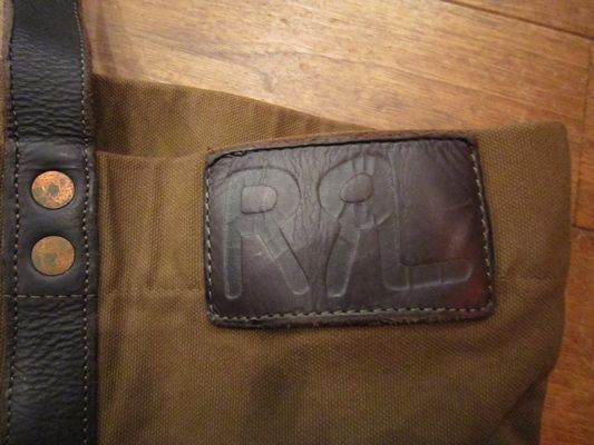 RRL等の通販サイト【RHYTHM】RRL(ダブルアールエル) CANVAS×LEATHER TOTE BAG”MADE IN ITALY