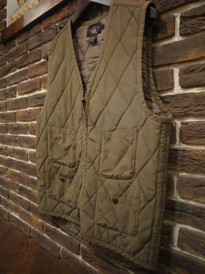 RRL等の通販サイト【RHYTHM】RRL(ダブルアールエル)QUILTING VEST