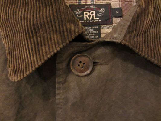 RRL等の通販サイト【RHYTHM】RRL(ダブルアールエル)OILED CLOTH COAT 