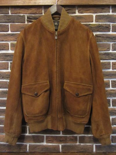 RRL(ダブルアールエル)”DEERSKIN”SUEDE LEATHER JACKET(ディアスキンレザージャケット)