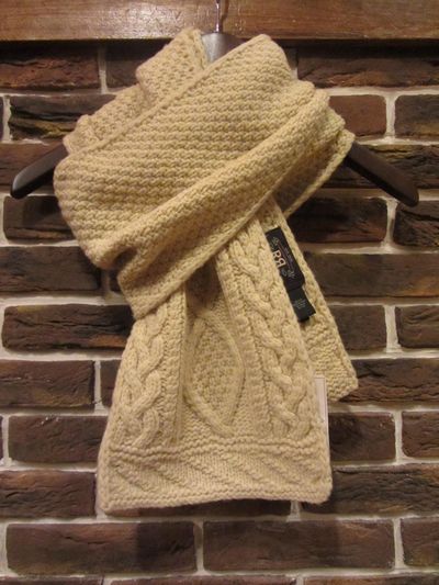 RRL等の通販サイト【RHYTHM】RRL(ダブルアールエル)CABLEKNIT MUFFLER