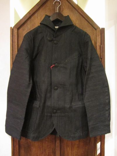 RRL LIMITED EDITION(�_�u���A�[���G�����~�e�b�h�G�f�B�V����)104LIMITED RIGID DENIM SHAWL COLLAR COAT(104������V���[���J���[���W�b�g�f�j���R�[�g�j