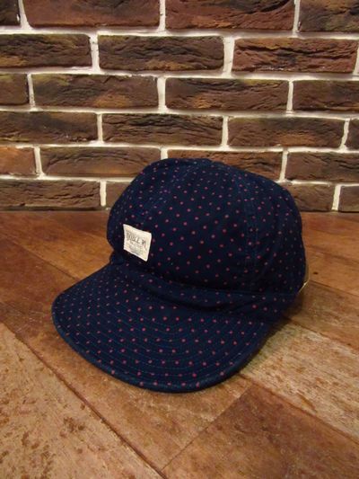 RRL (ダブルアールエル)INDIGO DOT WORK CAP(インディゴドットワークキャップ)