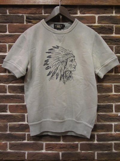 RRL (�_�u���A�[���G��)S/S SWEAT SHIRTS�hINDIAN�h(�����X�E�G�b�g�V���c)