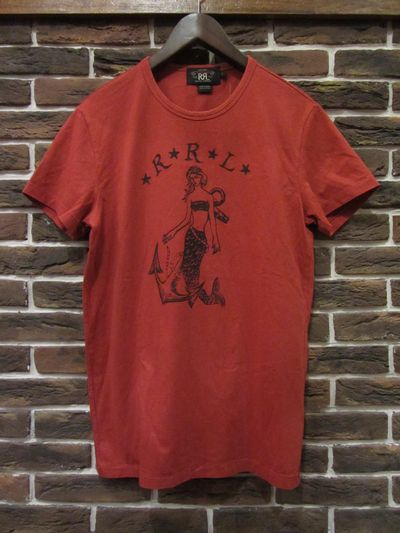 RRL (�_�u���A�[���G��)S/S MERMAID TEE SHIRTS(�v�����gT�V���c)