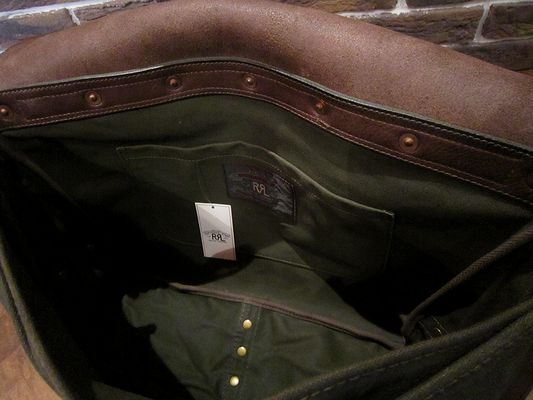 RRL等の通販サイト【RHYTHM】RRL(ダブルアールエル) 2TONE MAIL BAG（2