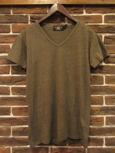 RRL (�_�u���A�[���G��)V-NECK TEE SHIRTS(V�l�b�NT�V���c)