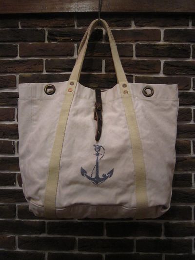 RRL (ダブルアールエル)CANVAS TOTE BAG”MADE IN ITALY”（キャンバストートバッグ）