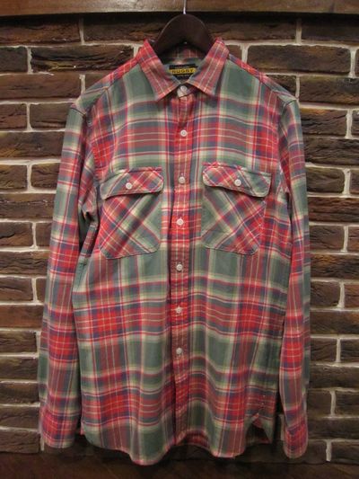 RUGBY(ラグビー)L/S FLANNEL SHIRTS
