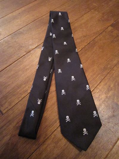 RUGBY(ラグビー)SKULL MONOGRAM TIE