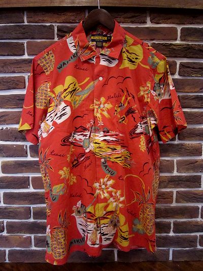 RUGBY(ラグビー) S/S HAWAIIAN SHIRTS