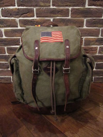 RRL、RUGBY等の通販サイト【RHYTHM】RUGBY(ラグビー) CANVAS BACK PACK