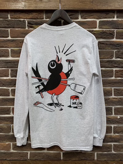 HATCH SHOW PRINT  L/S TSHIRTS�hGREY�h