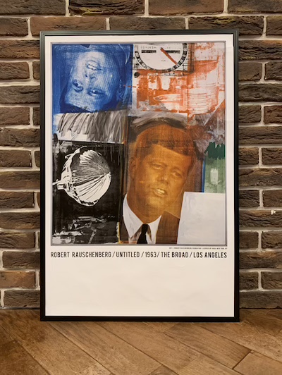 THE BROAD(US IMPORT)�hROBERT RAUSCHENBERG POSTER for The Broad