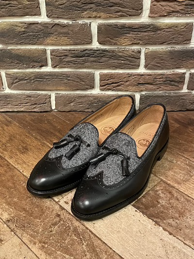 ”J.CHEANY FREDERICK LOAFER ”DONEGAL TWEED”(ツイードローファー)