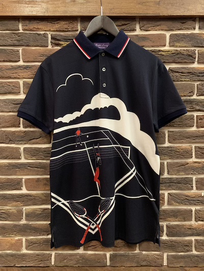 POLO RALPH LAUREN(ラルフローレン)PRINTED PIQUE POLO SHIRTS”MADE IN ITALY”(グラフィックポロシャツ)