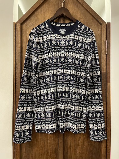 POLO RALPH LAUREN(�����t���[����)SLEEPWEAR TOPS L/S TSHIRTS