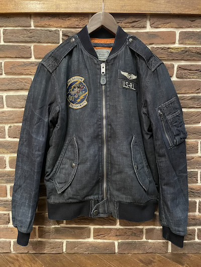 POLO RALPH LAUREN(�����t���[����)DENIM BOMBER JACKET