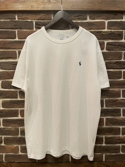 POLO RALPH LAUREN(t[)HEAVY WEIGHT S/S TSHIRTS CLASSIC FIThWHITEh(wr[EFCgTVc)