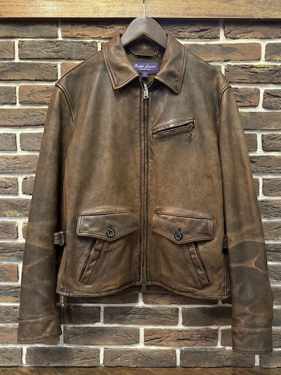 POLO RALPH LAUREN(�����t���[����)LEATHER SPORTS JACKET