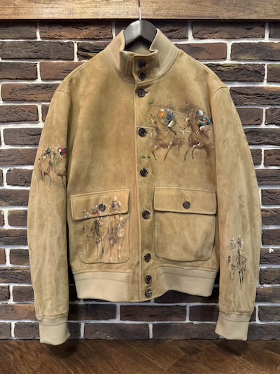 POLO RALPH LAUREN(t[)HAND PAINTED A1 JACKET