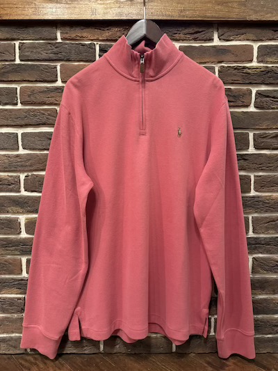 POLO RALPH LAUREN(ラルフローレン)HALF ZIP KNIT SHIRTS