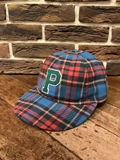 POLO RALPH LAUREN(�����t���[����)PLAID CHECK CAP(�`�F�b�N�L���b�v)