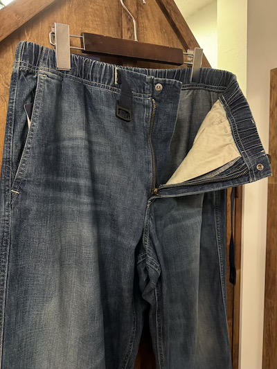 POLO RALPH LAUREN ベルテッド ストライプぺーパーバッグジーンズ  