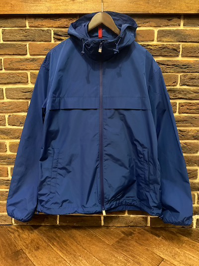 POLO RALPH LAUREN(t[)WATER-REPELLENT HOODED JACKET PACIFIC ROYAL BLUE