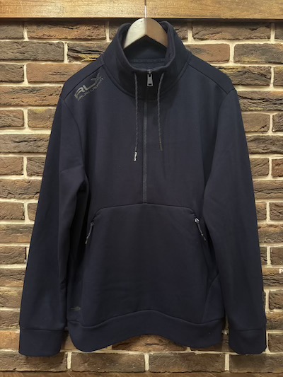 POLO RALPH LAUREN(�����t���[����)HALF ZIP SWEAT PULLOVER(RLX�n�[�t�W�b�v�X�E�F�b�g)