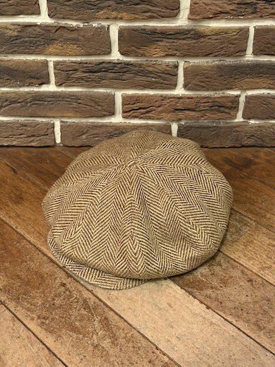 POLO RALPH LAUREN(�����t���[����)LINEN�~SILK HERRINGBONE NEWSBOY CAP