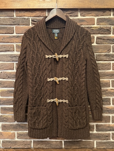 RL POLO COUNTRY ARAN SWEATER CARDIGAN(�A�����Z�[�^�[�J�[�f�B�K��)