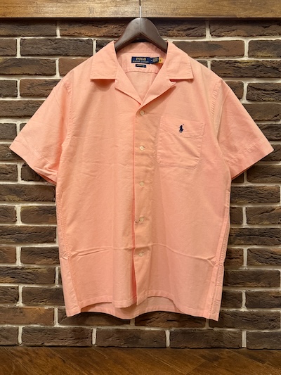 POLO RALPH LAUREN OXFORD CAMP SHIRTS PINK