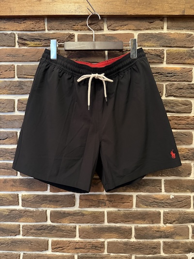 POLO RALPH LAUREN SWIM SHORTS BLACK