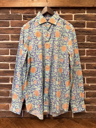 RALPH LAUREN PURPLE LABEL(ラルフローレン パープルレーベル) FLORAL SHIRTS(フローラルシャツ)