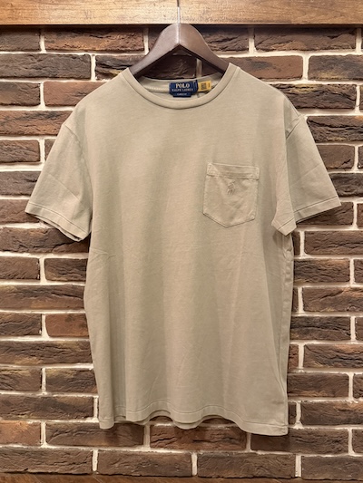 POLO RALPH LAUREN GARMENT DYE POCKET TSHIRTS NEW OLIVE CLASSIC FIT