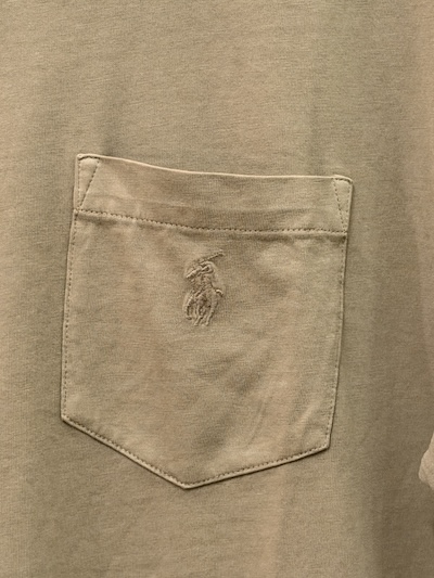 Polo Ralph Lauren Garment Dye Pocket Tshirts New Olive Classic Fit POLO RALPH LAUREN(ラルフローレン) ポケットTシャツ（画像3）